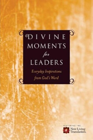 Cover of Divine Moments For Leaders