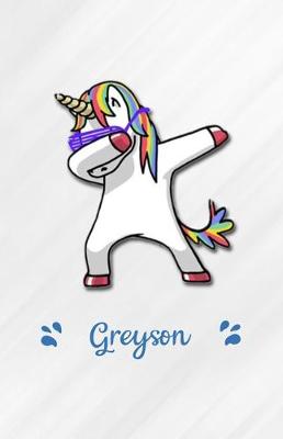 Book cover for Greyson A5 Lined Notebook 110 Pages