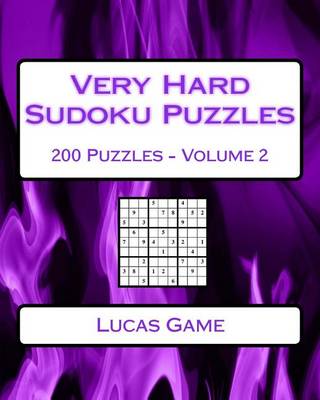 Cover of Very Hard Sudoku Puzzles Volume 2