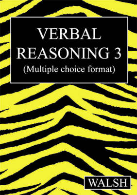 Book cover for Verbal Reasoning 3