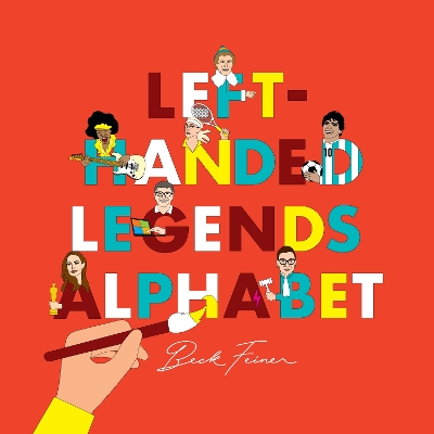 Book cover for Left-handed Legends Alphabet