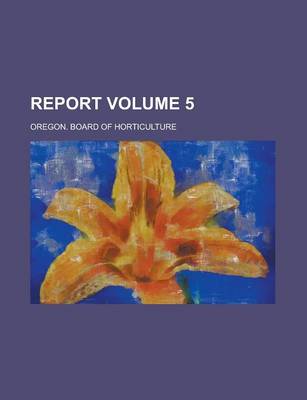 Book cover for Report Volume 5