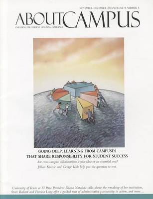 Cover of About Campus: Enriching the Student Learning Experience, Volume 9, Number 5, 2004