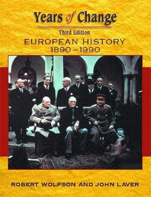 Book cover for Years of Change: Europe 1890-1990