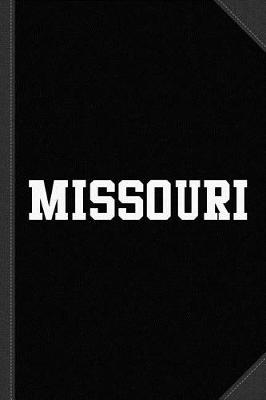 Book cover for Missouri Journal Notebook