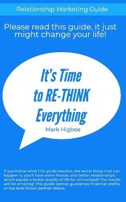 Book cover for It's Time To RE-THINK Everything