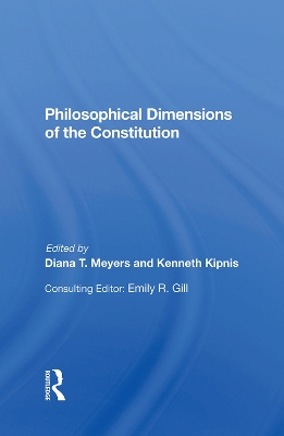 Book cover for Philosophical Dimensions Of The Constitution