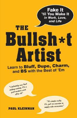 Book cover for The Bullsh*t Artist