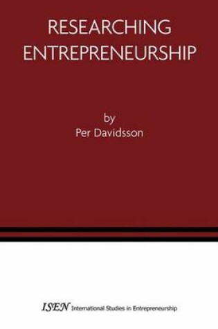 Cover of Researching Entrepreneurship