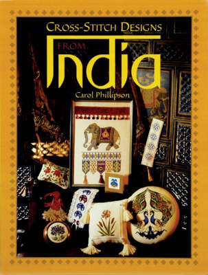 Book cover for Cross Stitch Designs from India