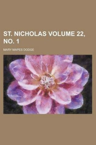 Cover of St. Nicholas Volume 22, No. 1