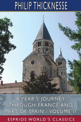 Book cover for A Year's Journey Through France and Part of Spain - Volume II (Esprios Classics)