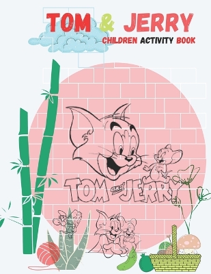 Book cover for TOM & JERRY coloring book