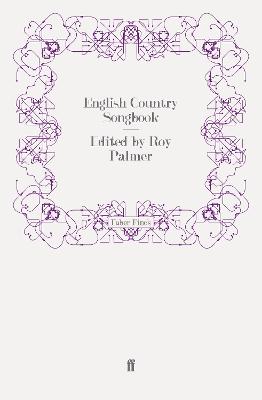 Book cover for English Country Songbook