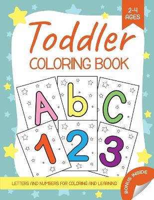 Book cover for Toddler Coloring Book