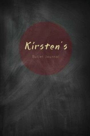 Cover of Kirsten's Bullet Journal