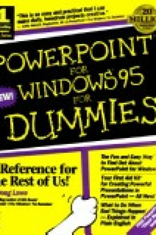 Cover of PowerPoint for Windows 95 For Dummies