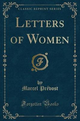 Book cover for Letters of Women (Classic Reprint)