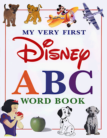 Book cover for My Very First ABC Disney Word Book