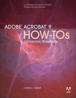 Book cover for Adobe Acrobat 9 How-Tos