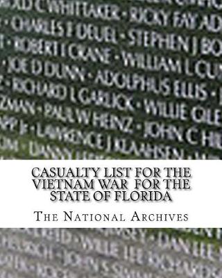 Book cover for Casualty List for the Vietnam War for the State of Florida