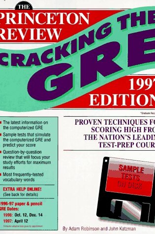 Cover of Cracking the Gre