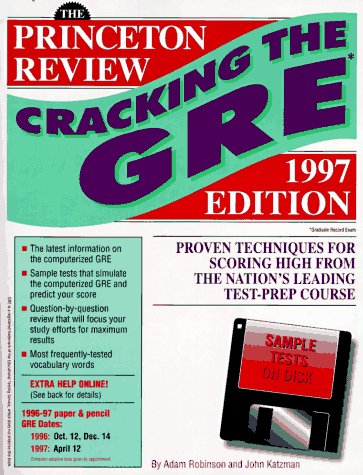 Book cover for Cracking the Gre