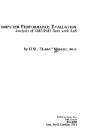 Cover of Merrill's Expanded Guide to Computer Performance Evaluation