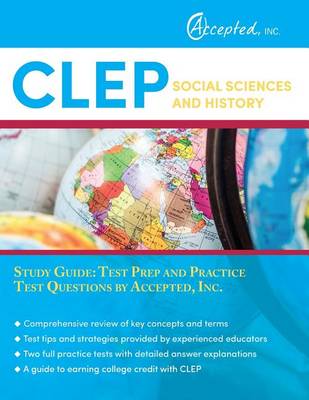 Book cover for CLEP Social Sciences and History Study Guide