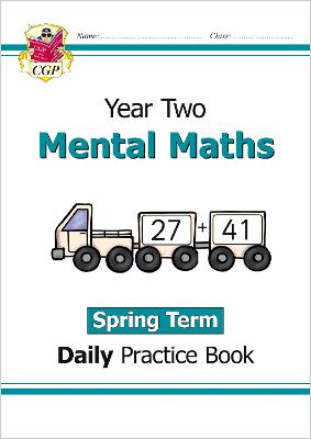 Book cover for KS1 Mental Maths Year 2 Daily Practice Book: Spring Term