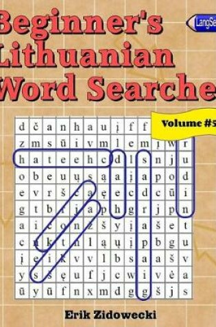 Cover of Beginner's Lithuanian Word Searches - Volume 5