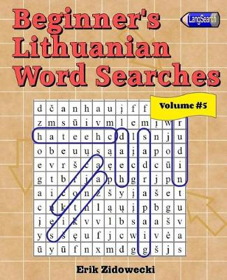 Book cover for Beginner's Lithuanian Word Searches - Volume 5