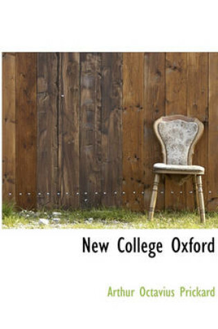 Cover of New College Oxford