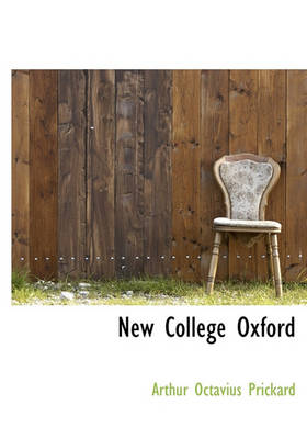 Book cover for New College Oxford