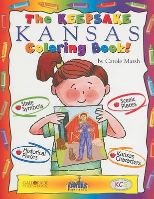 Book cover for Keepsake Kansas Color Bk