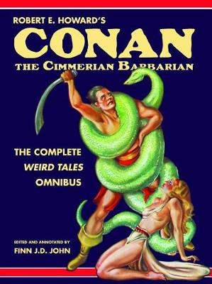 Book cover for Robert E. Howard's Conan the Cimmerian Barbarian