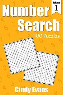 Book cover for Number Search Puzzles, Volume 1