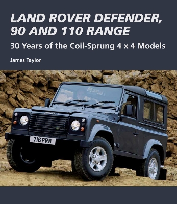 Book cover for Land Rover Defender, 90 and 110 Range