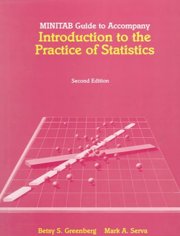 Book cover for Minitab Guide to Accompany Introduction to the Practice of Statistics