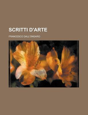 Book cover for Scritti D'Arte