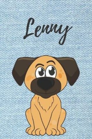 Cover of Lenny Notizbuch Hunde / Malbuch / Tagebuch