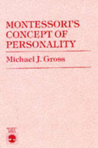 Cover of Montessori's Concept of Personality