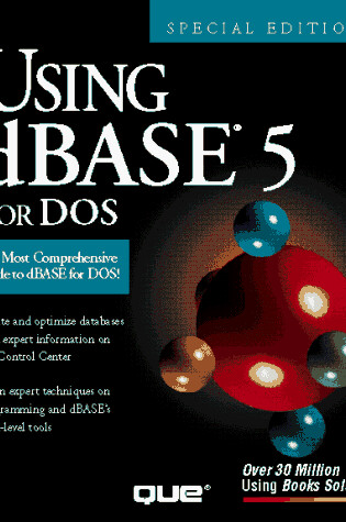 Cover of Using dBase 5 for DOS Special Edition