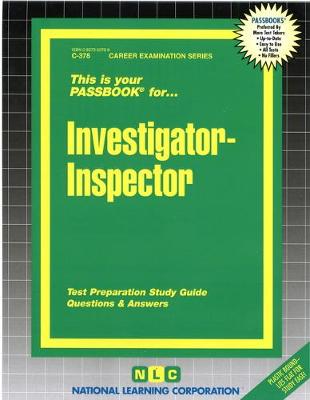 Book cover for Investigator-Inspector
