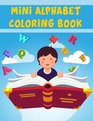 Book cover for Mini Alphabet Coloring Book