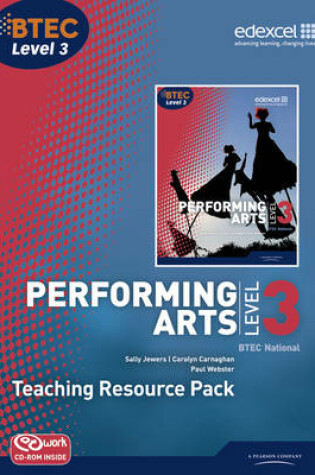 Cover of BTEC Level 3 National  Performing Arts TRP plus CD Rom