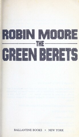 Book cover for Green Berets, the