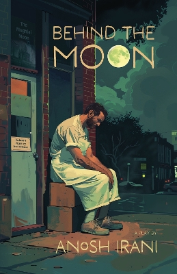 Book cover for Behind the Moon