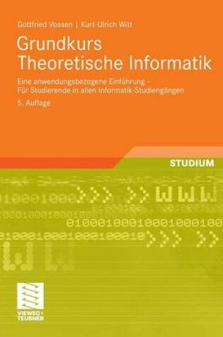 Cover of Grundkurs Theoretische Informatik
