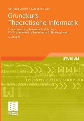Book cover for Grundkurs Theoretische Informatik